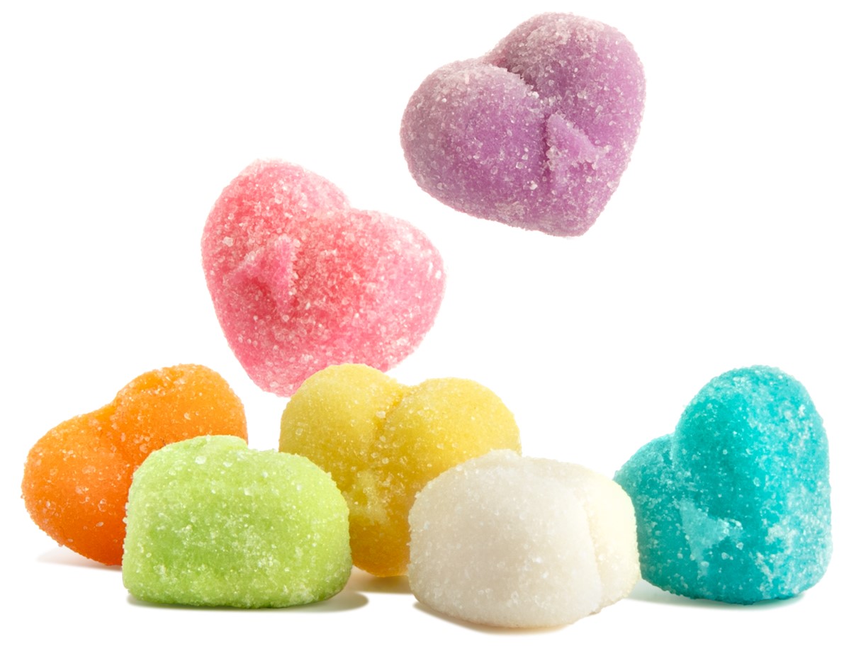 ALBANESE - SHARE THE LOVE GUMMI HEARTS (V)