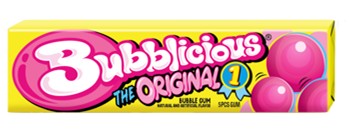 VAN MELLE - BUBBLICIOUS GUM / ORIGINAL 5 PC 18 CT