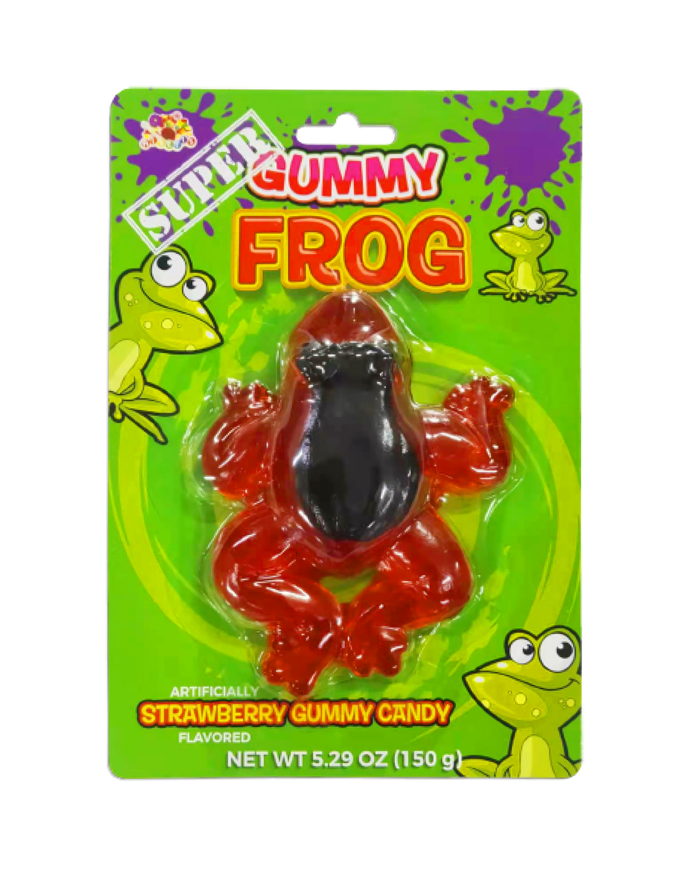 ALBERTS - GIANT GUMMI FROG 5.29 OZ 24 CT (S)