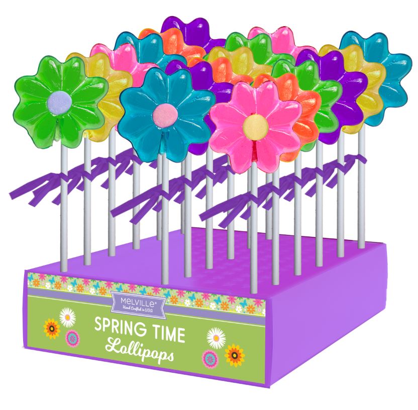MELVILLE - MINI DAISY ASST POPS 24 CT
