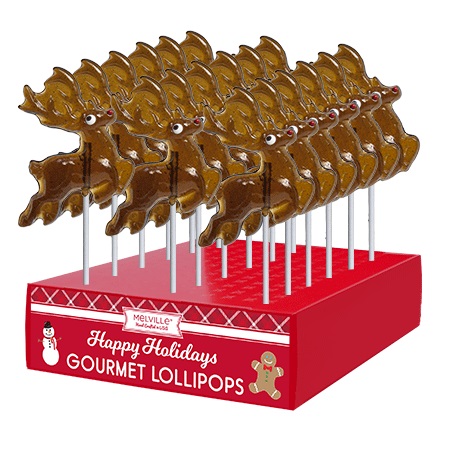 MELVILLE - CLASSIC REINDEER POPS 24 CT (X)
