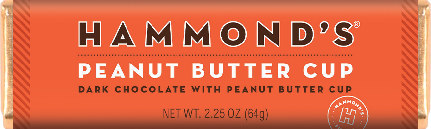 HAMMONDS - 2.25 OZ BAR DK P.B. CUP- 12 CT (X)