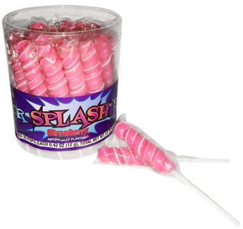 ALBERTS - TWISTY POPS BUB GUM HOT PINK 30 CT (S)