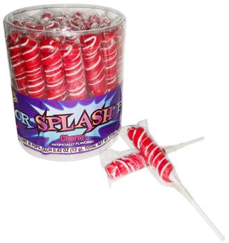 ALBERTS - TWISTY POPS CHERRY RED 30 CT (S)