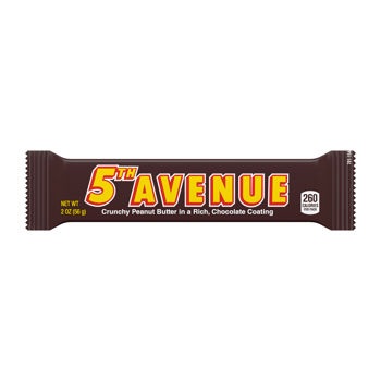 HERSHEY - 5TH AVENUE BARS 2 OZ 18 CT