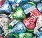 HERSHEY - EASTER FOIL KISSES BULK (E)