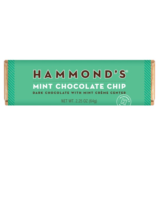 HAMMONDS - 2.25 OZ BAR MINT CHOC CHIP 12 CT (X)