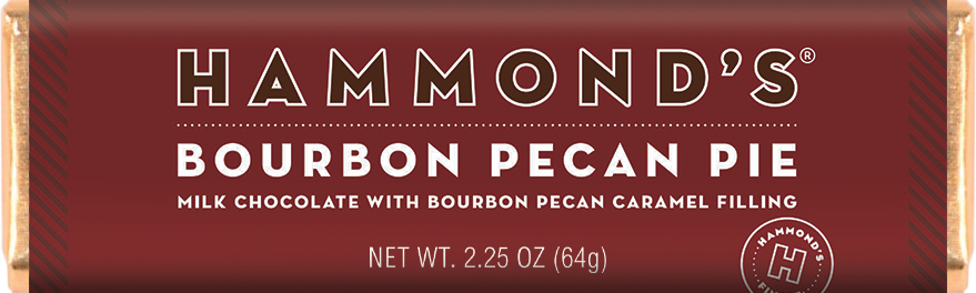 HAMMONDS - 2.25 OZ BAR BOURBON PECAN 12 CT (X)