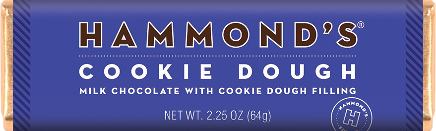 HAMMONDS - 2.25 OZ BAR COOKIE DOUGH - 12 CT (X)
