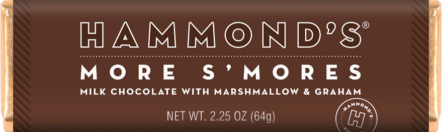 HAMMONDS - 2.25 OZ BAR S'MORES  - 12 CT (X)