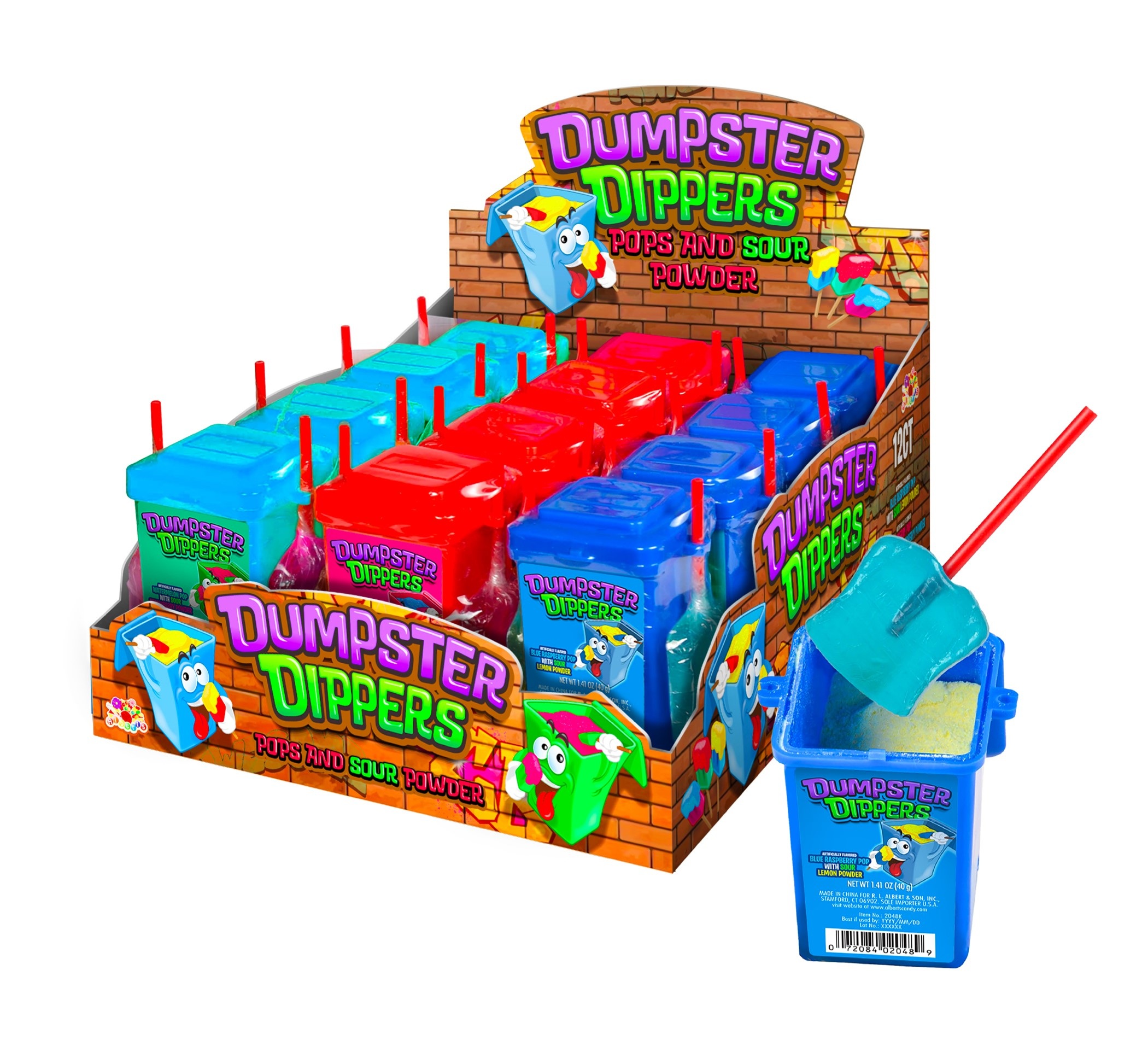 ALBERTS - DUMPSTER DIPPERS 12 CT (S)