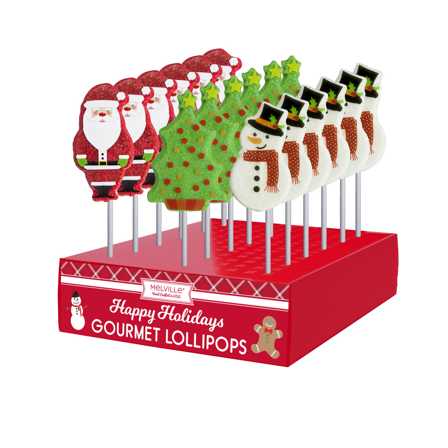 MELVILLE - HOLIDAY SWEET XMAS ASST 24 CT (X)