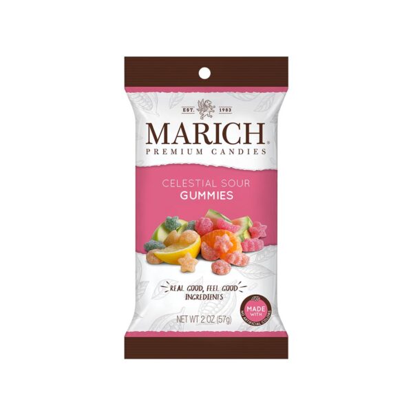 MARICH - 2 OZ CELESTIAL SOUR GUMMIES 24 CT (S)