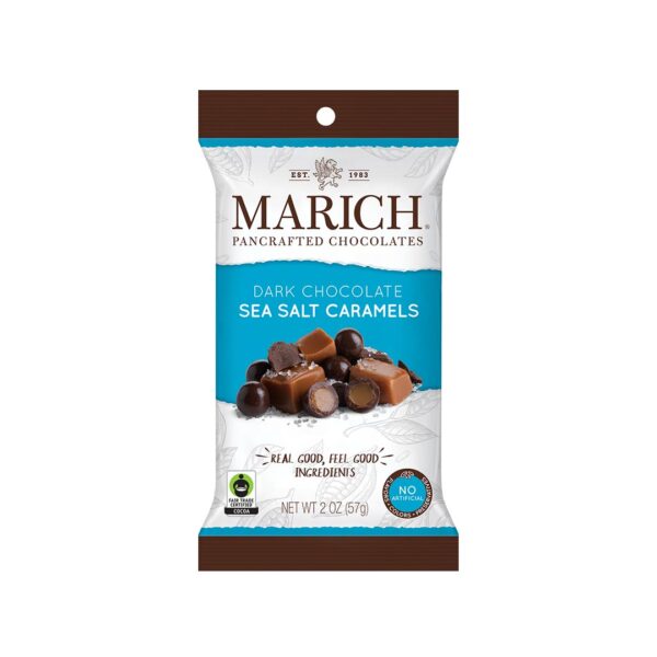 MARICH - 2 OZ CARM DARK SEA SALT 24 CT (S)