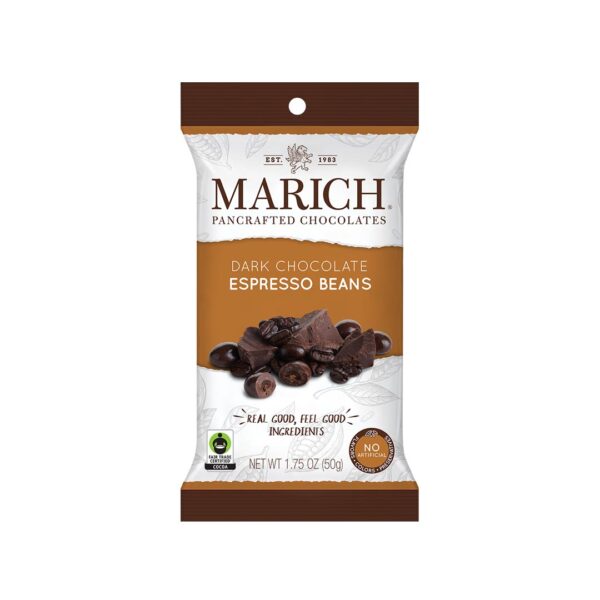 MARICH - 1.75 OZ ESPRESSO BEANS DARK 24 CT (S)
