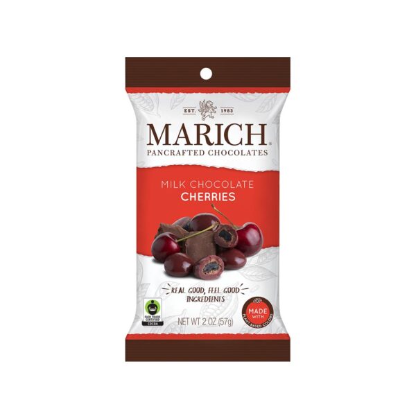 MARICH - 2 OZ MILK CHERRIES 24 CT (S)