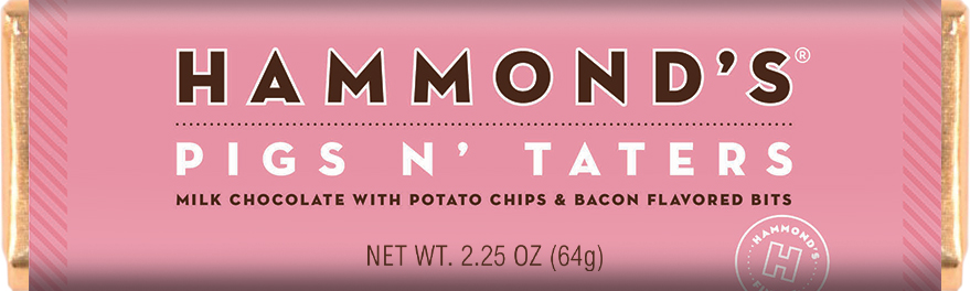 HAMMONDS - 2.25 OZ BAR PIG N TATERS - 12 CT (X)