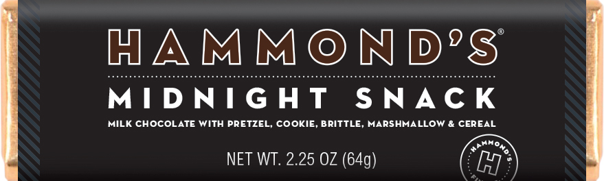 HAMMONDS - 2.25 OZ BAR MIDNIGHT MILK 12 CT (X)