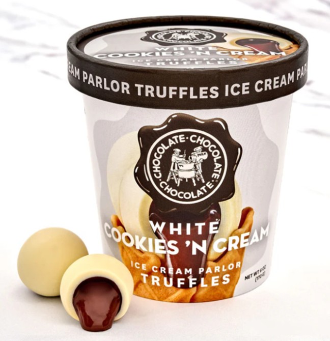 CCC - ICE CREAM TRUFFLES COOKIE/CREAM 6 OZ 8 CT (X)