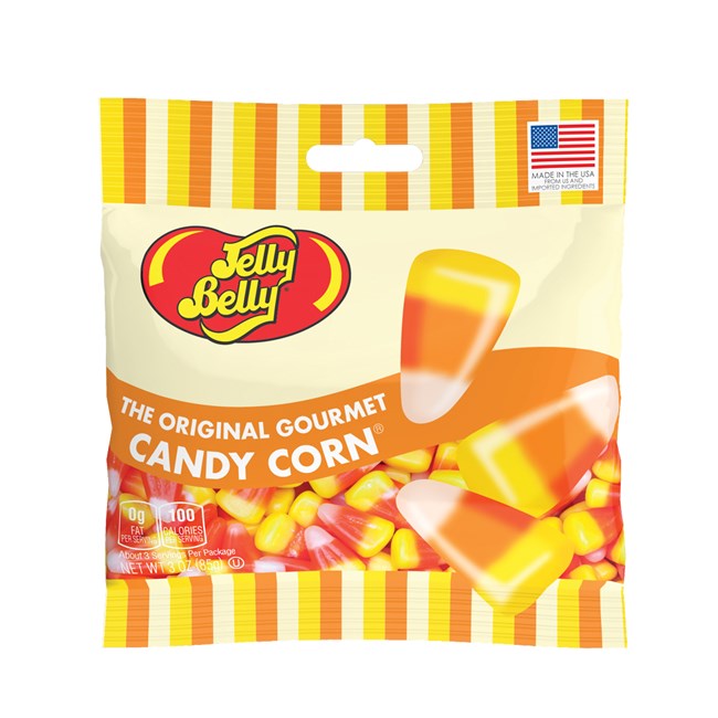 (G) 3 OZ CANDY CORN BAG -12 CT (H)