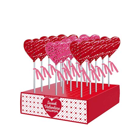 MELVILLE - CUTE HEART POPS 24 CT (V)