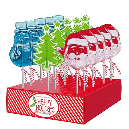 MELVILLE - WHIMISICAL HOLIDAY ASST POPS 24 CT(X)