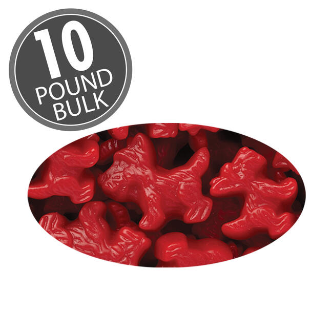(G) RED LICORICE SCOTTIE DOGS