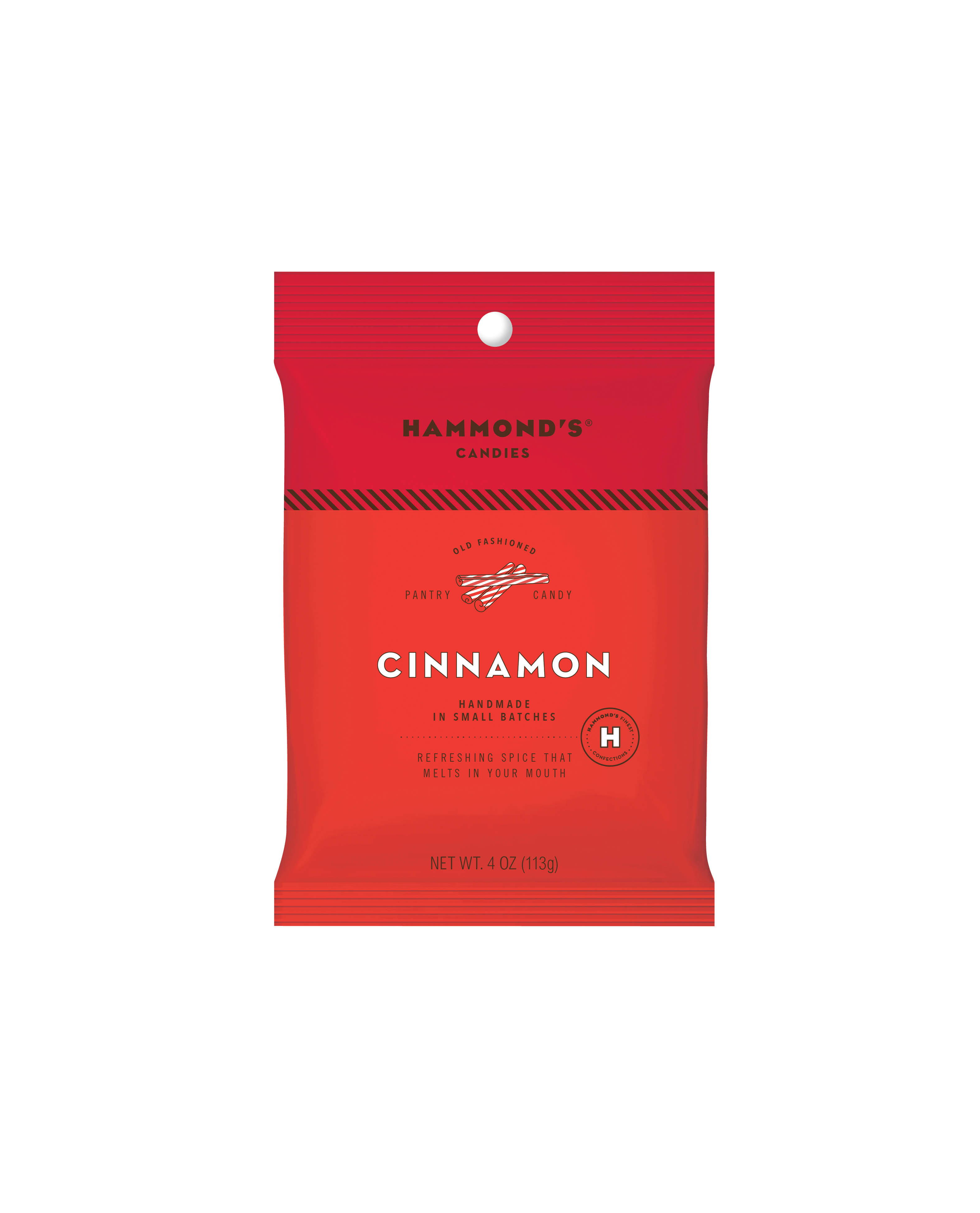 HAMMONDS - 4 OZ BAG CINNAMON DROPS 8 CT (X)
