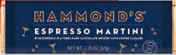 HAMMONDS - 2.25 OZ BAR ESPRESSO MARTINI 12 CT (X)