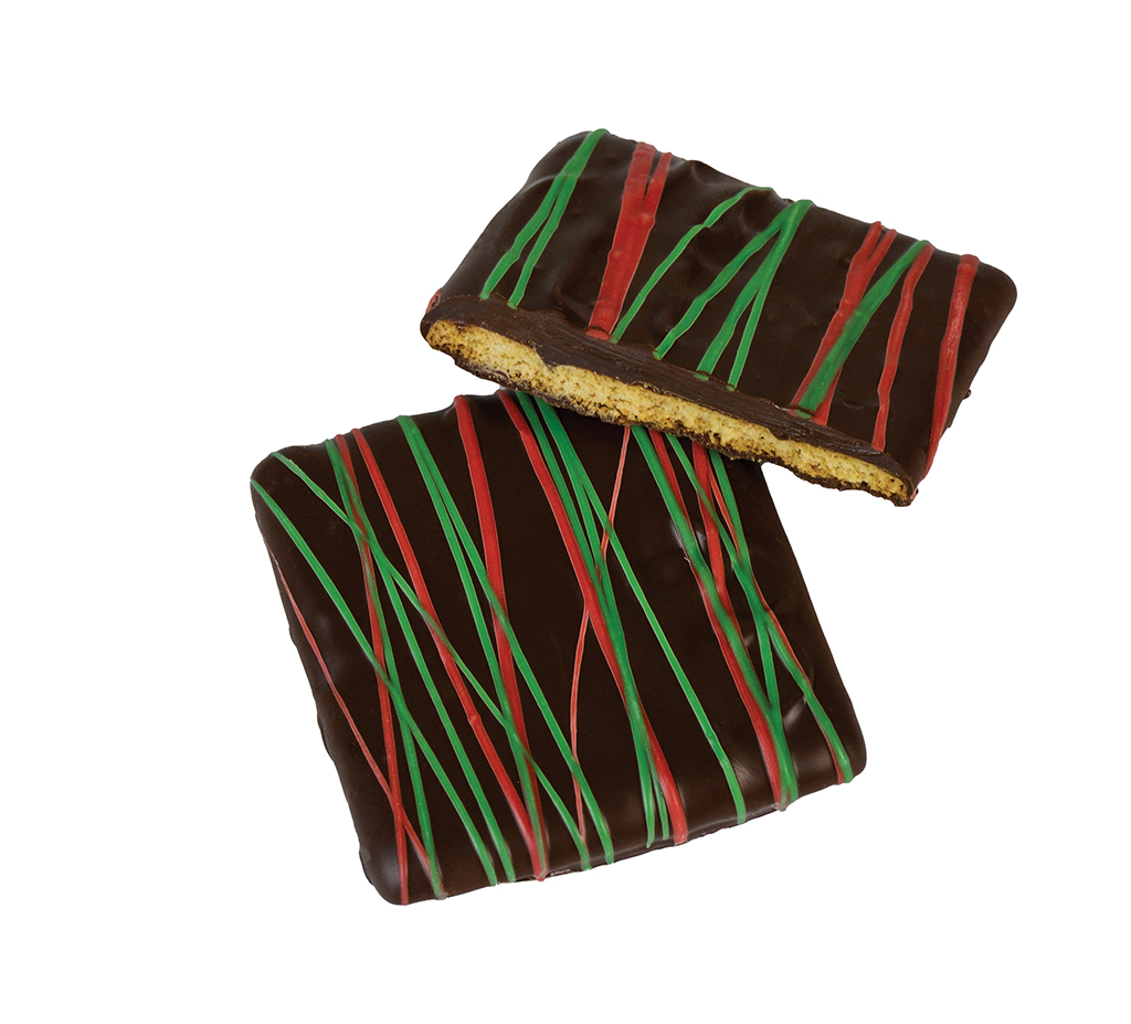 (A) XMAS DARK GRAHAM CRACKERS W/ STRINGS (X)