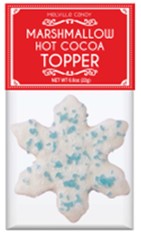 MELVILLE - TOPPERS BLUE SUGAR SNOWFLAKE 18 CT (X)