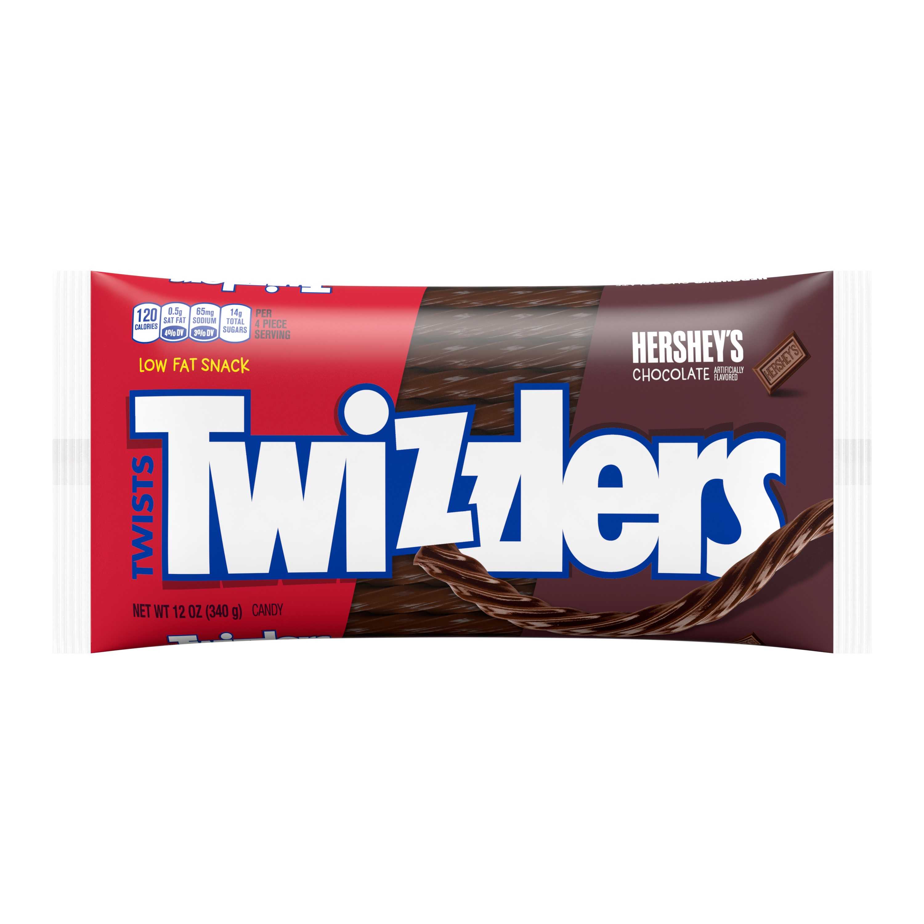 HERSHEY - TWIZZLERS CHOC 12 OZ BAG - 24 CT