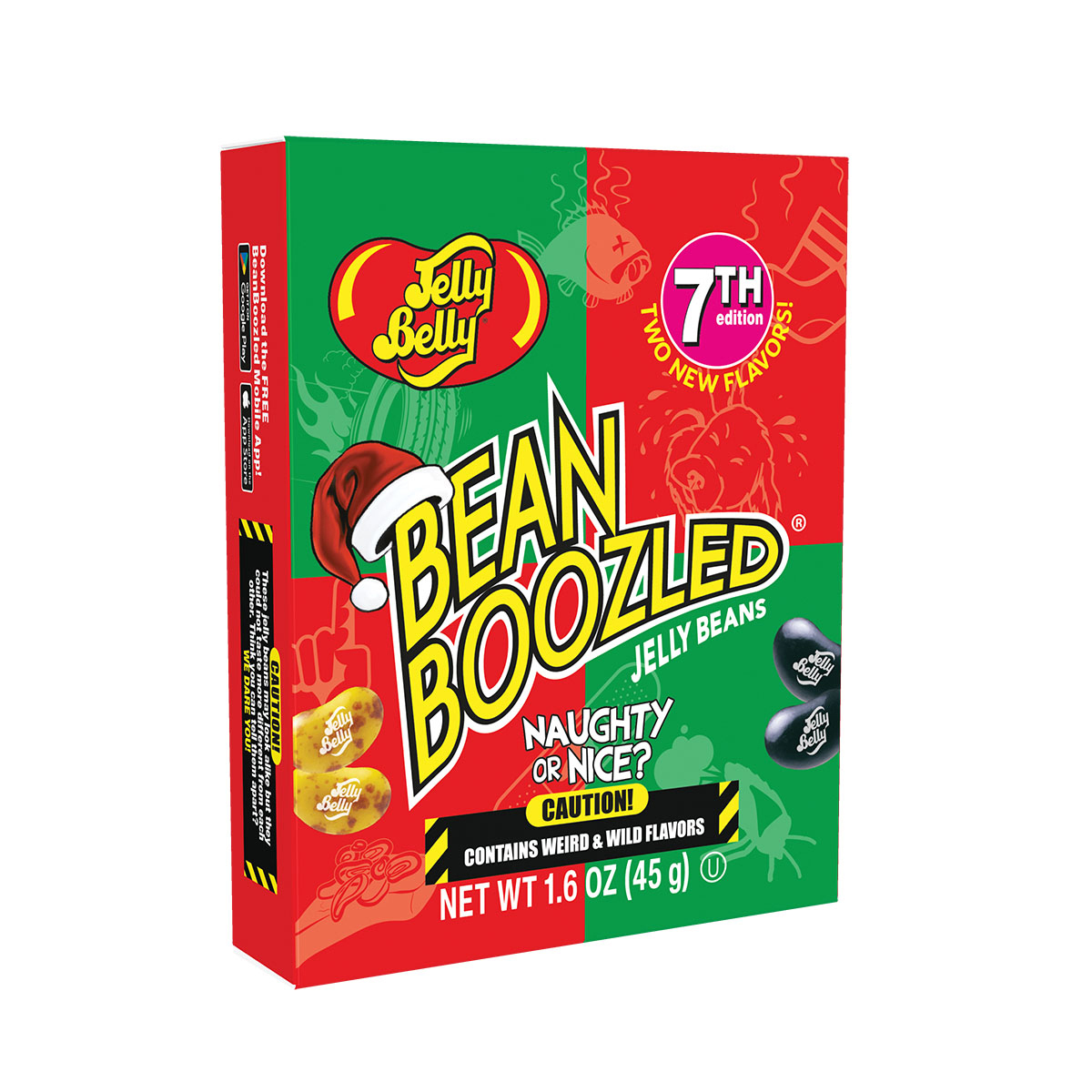 (G) NAUGHTY/NICE BEANBOOZLED 1.6 OZ FLIP BOX 48 CT (X)