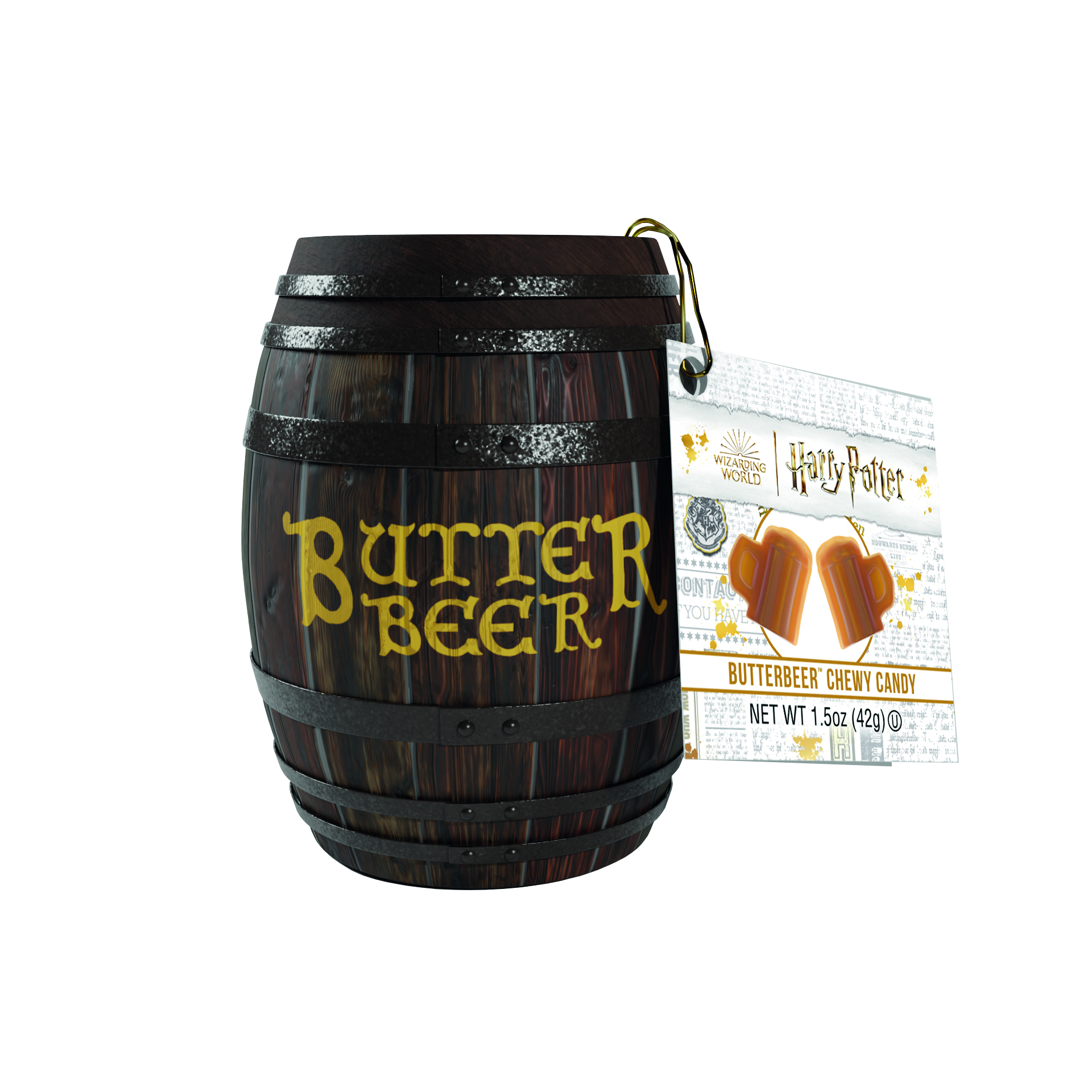 (G) HARRY POTTER - BUTTER BARREL TIN 1.5 OZ 24 CT