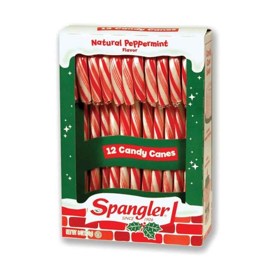 SPANGLER - .44 OZ PEPP CANES -12 PC BOX (X)