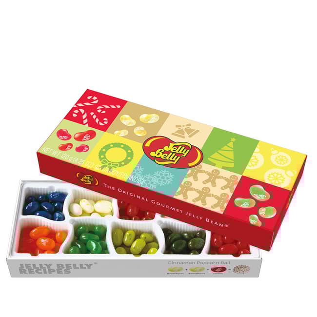 (G) GIFT BOX - 10 FLV JB W/ XMAS LID 10 CT (X)