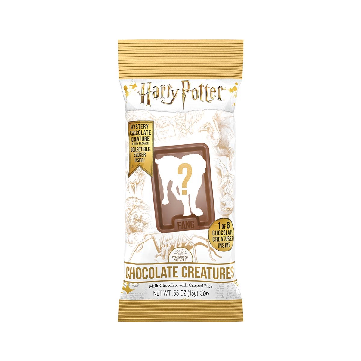 (G) HARRY POTTER - CHOC CREATURES .55 OZ 24 CT