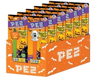 PEZ - HALLOWEEN ASST 12 CT (H)