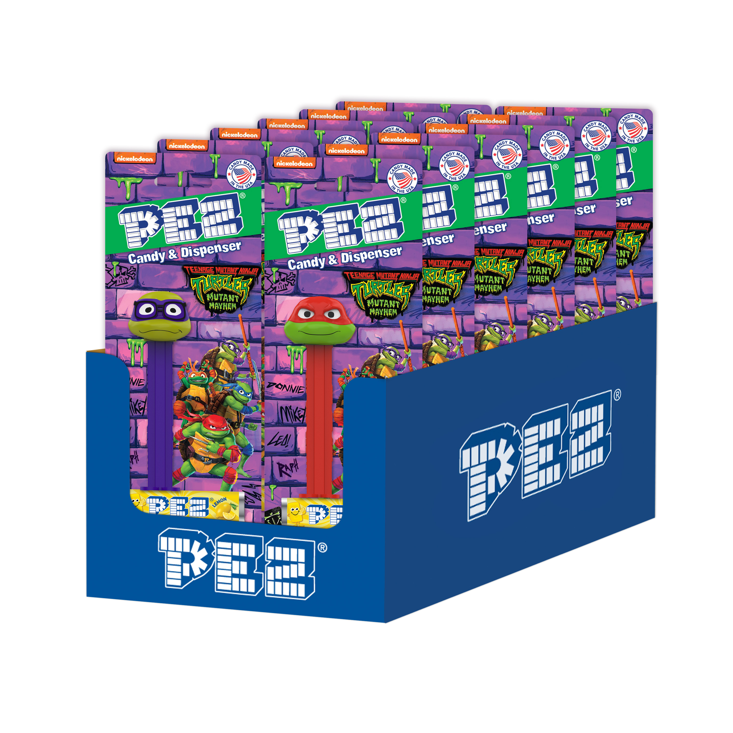 PEZ - TEENAGE MUTANT NINJA TURTLES 12 CT