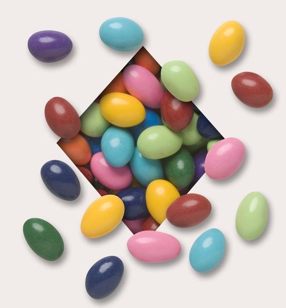 (K) ALMONDS -  ASST DARK CHOCOLATE (E)