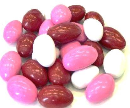(K) VALENTINE CHOCOLATE ALMONDS - RD/WH/PK (V)