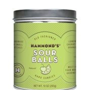 HAMMONDS - 10 OZ TIN/SOUR BALLS 6 CT (X)