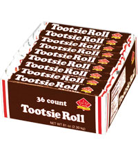 TOOTSIE - LG ROLLS 2.25 OZ / 36 CT BOX