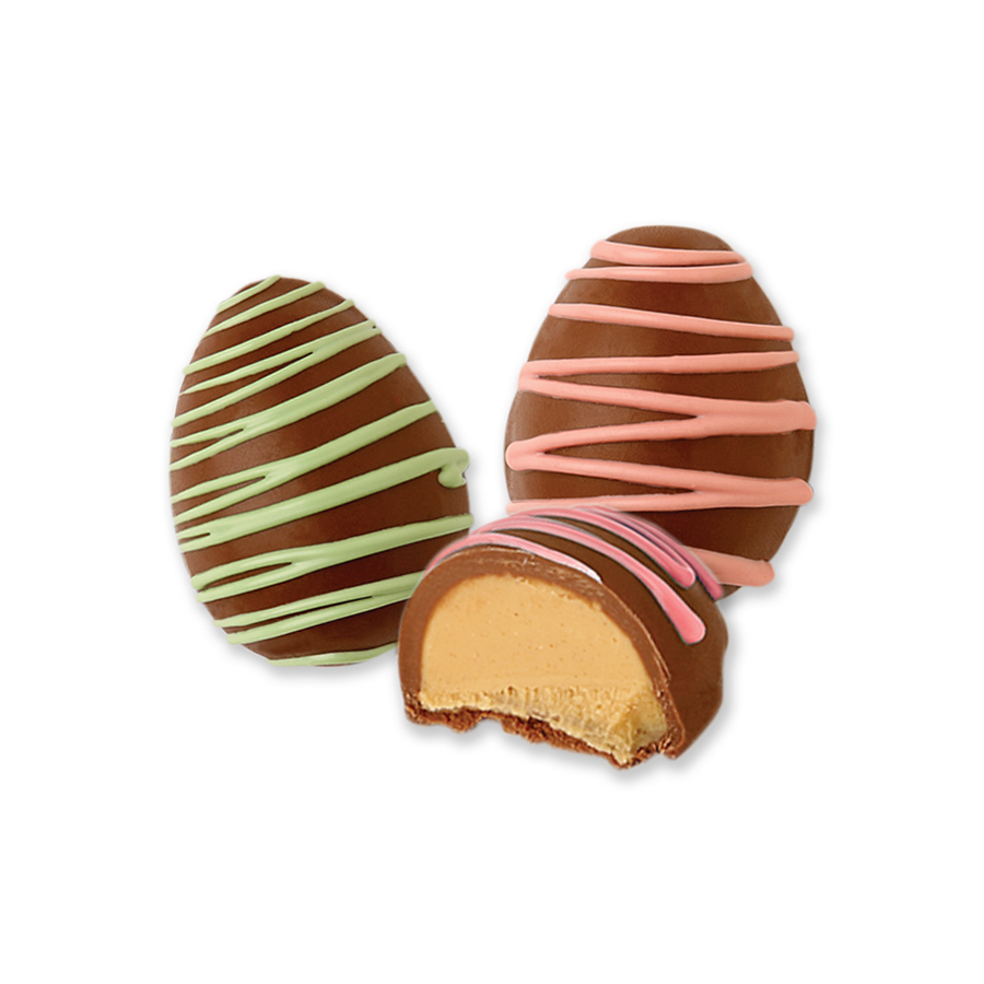 LONG GROVE - MK PB EGGS W/STRINGS .75 OZ 48 CT (E)