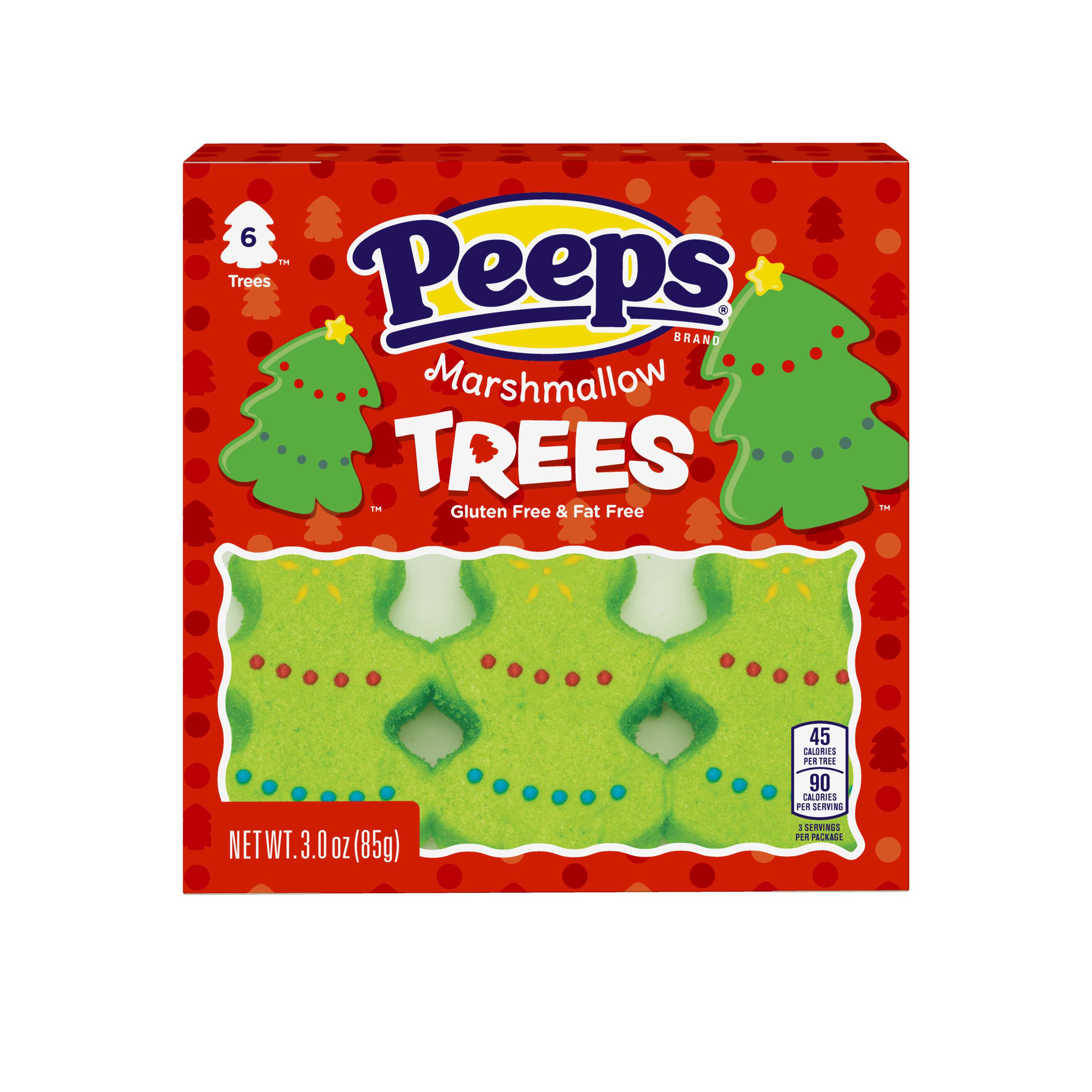 JUST BORN - MARSH TREES 6 PC (59605) (X)