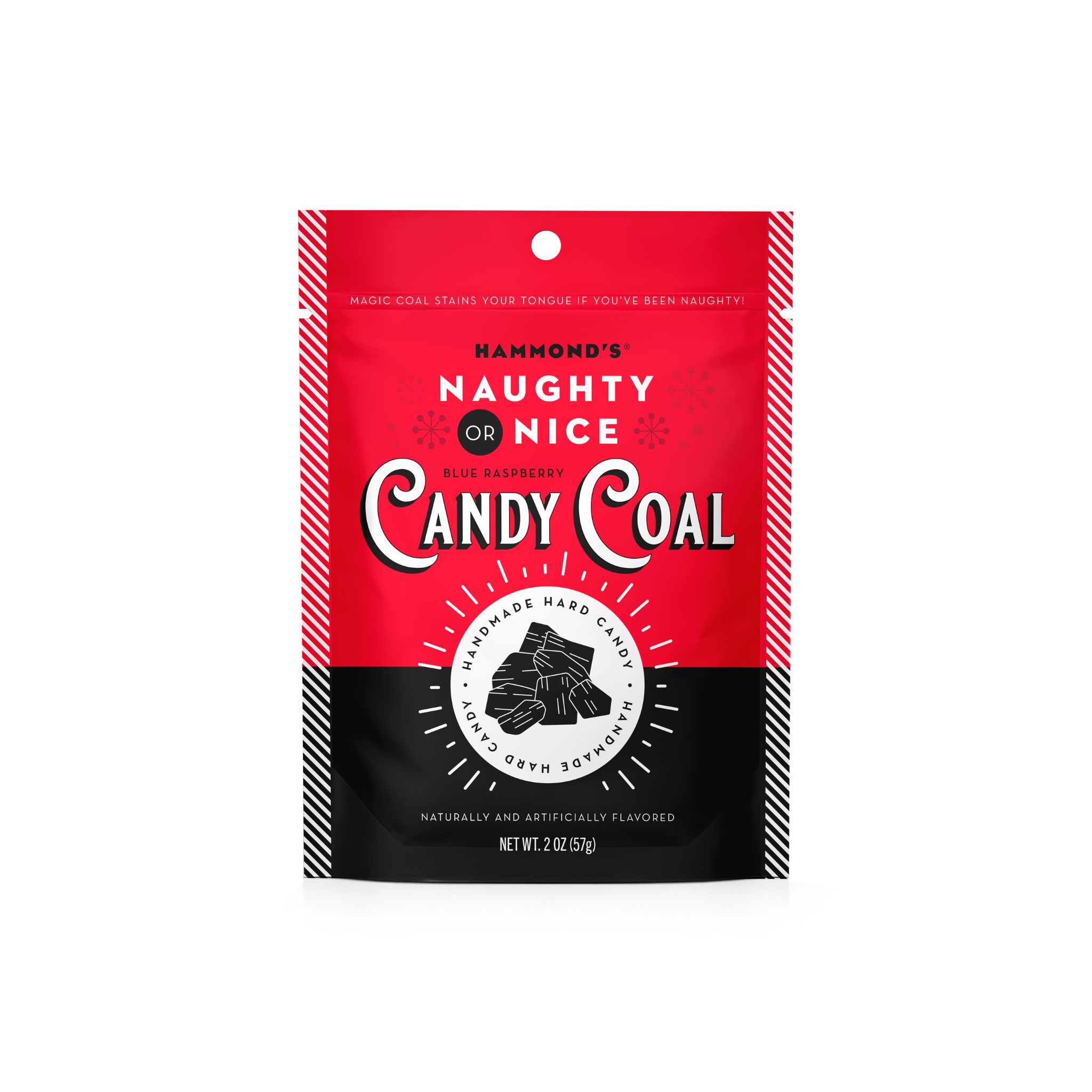HAMMONDS - CANDY COAL BL RASP (BLUE) 2 OZ 18 CT (X)
