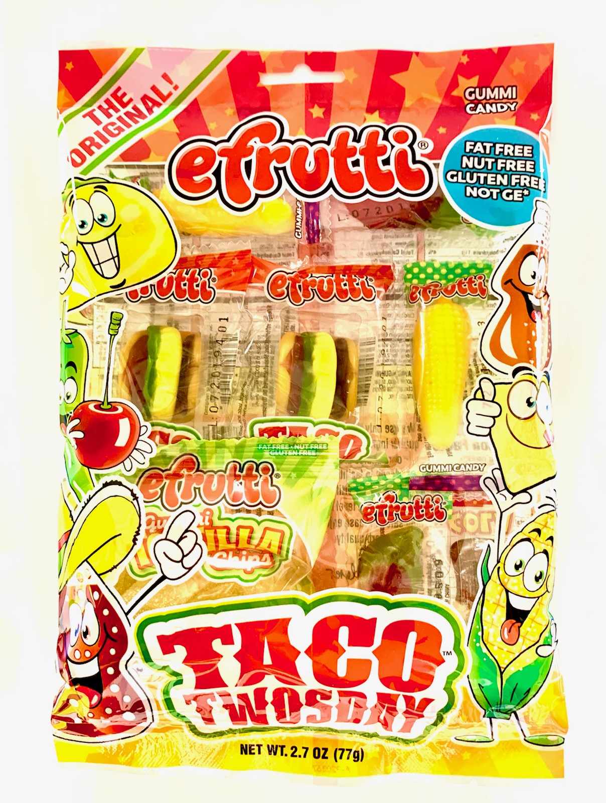 EFRUTTI - TACO TWOSDAY BAGS 2.7 OZ 12 CT