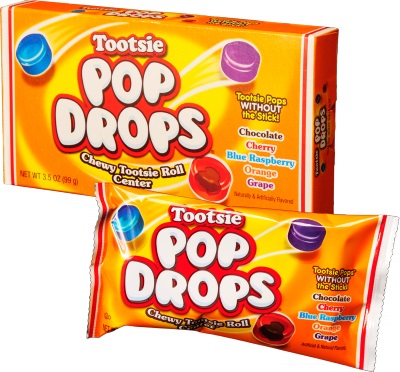 TOOTSIE - POP DROPS 2.25 OZ 24 CT