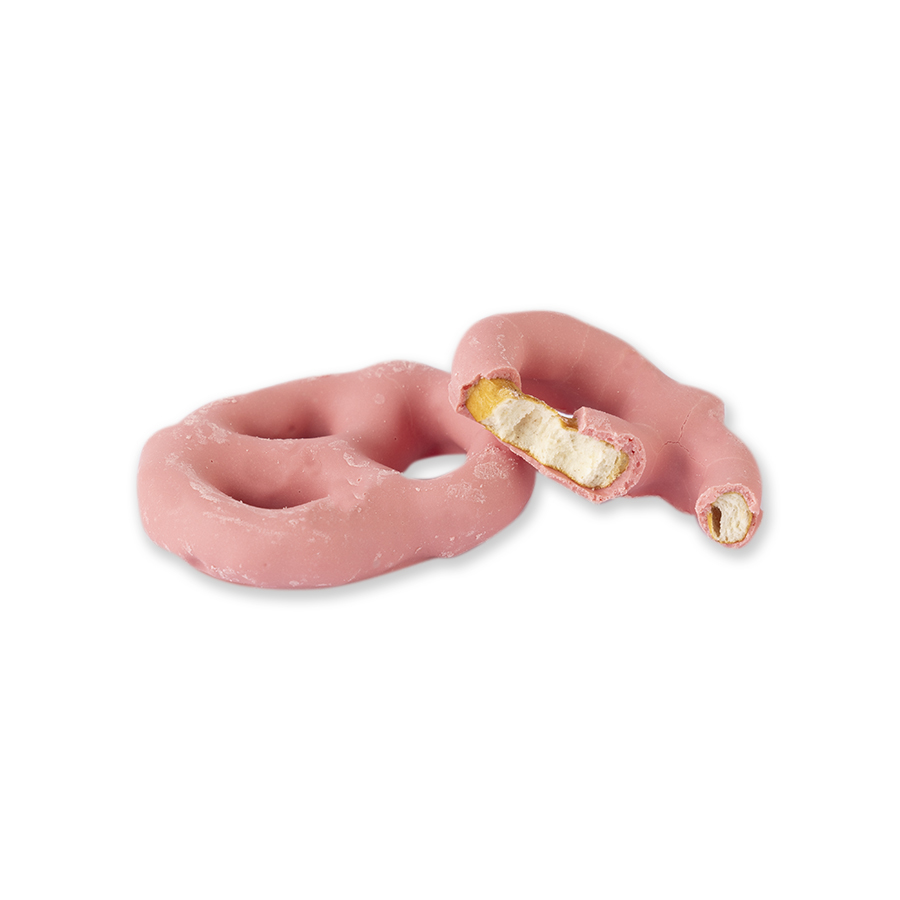 LONG GROVE - STRAWB YOGURT MINI PRETZELS (V)