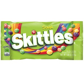 WRIGLEY - SOUR SKITTLES PACK 1.8 OZ 24 CT
